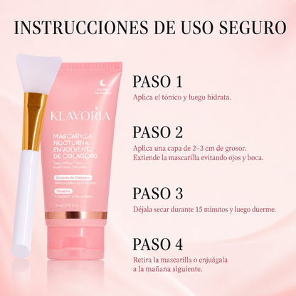 Klavoria™ | Piel firme, hidratada y luminosa al despertar. Cada mañana. Sin rutinas complicadas